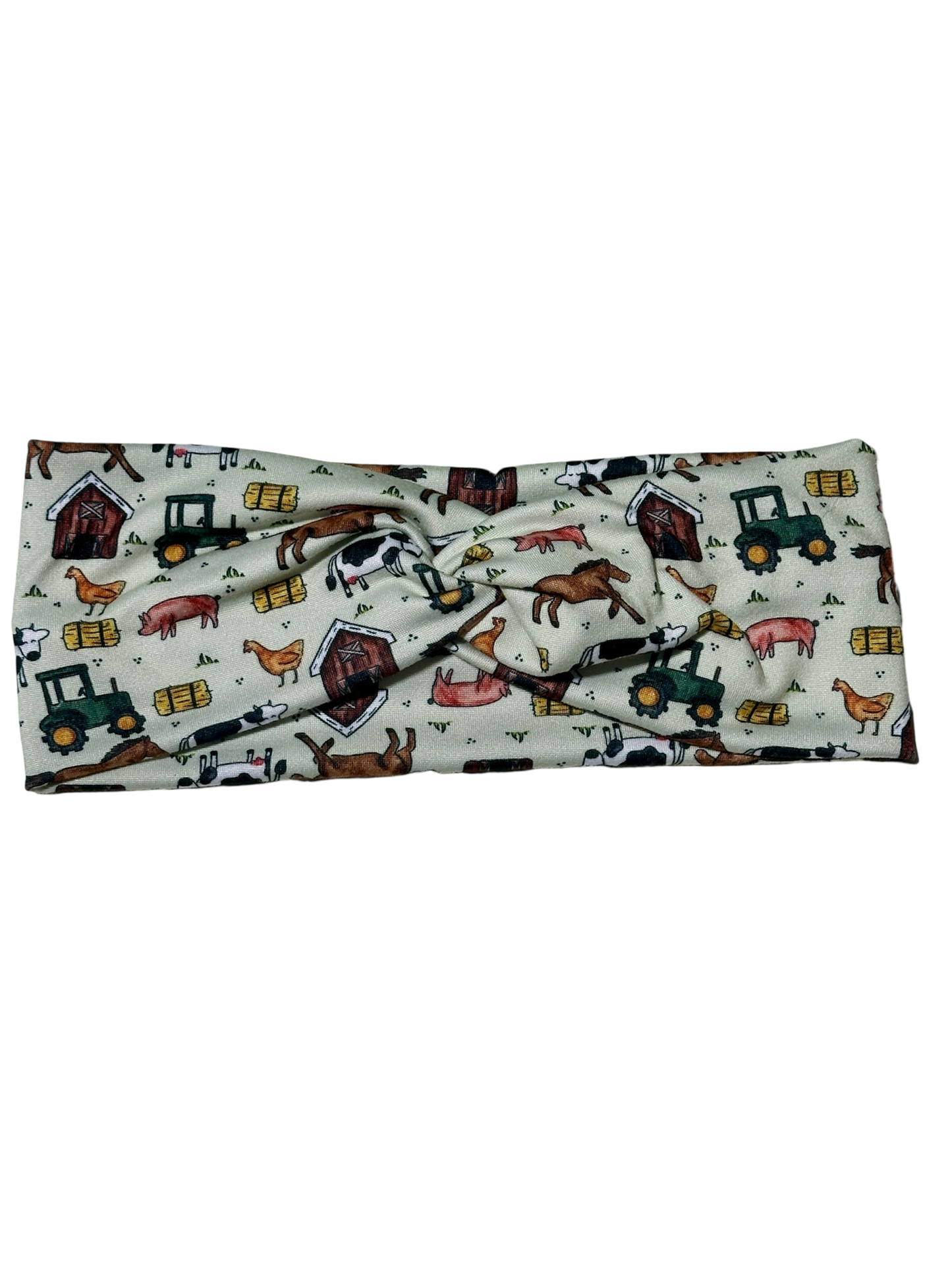 Farm Animals Twist Headband