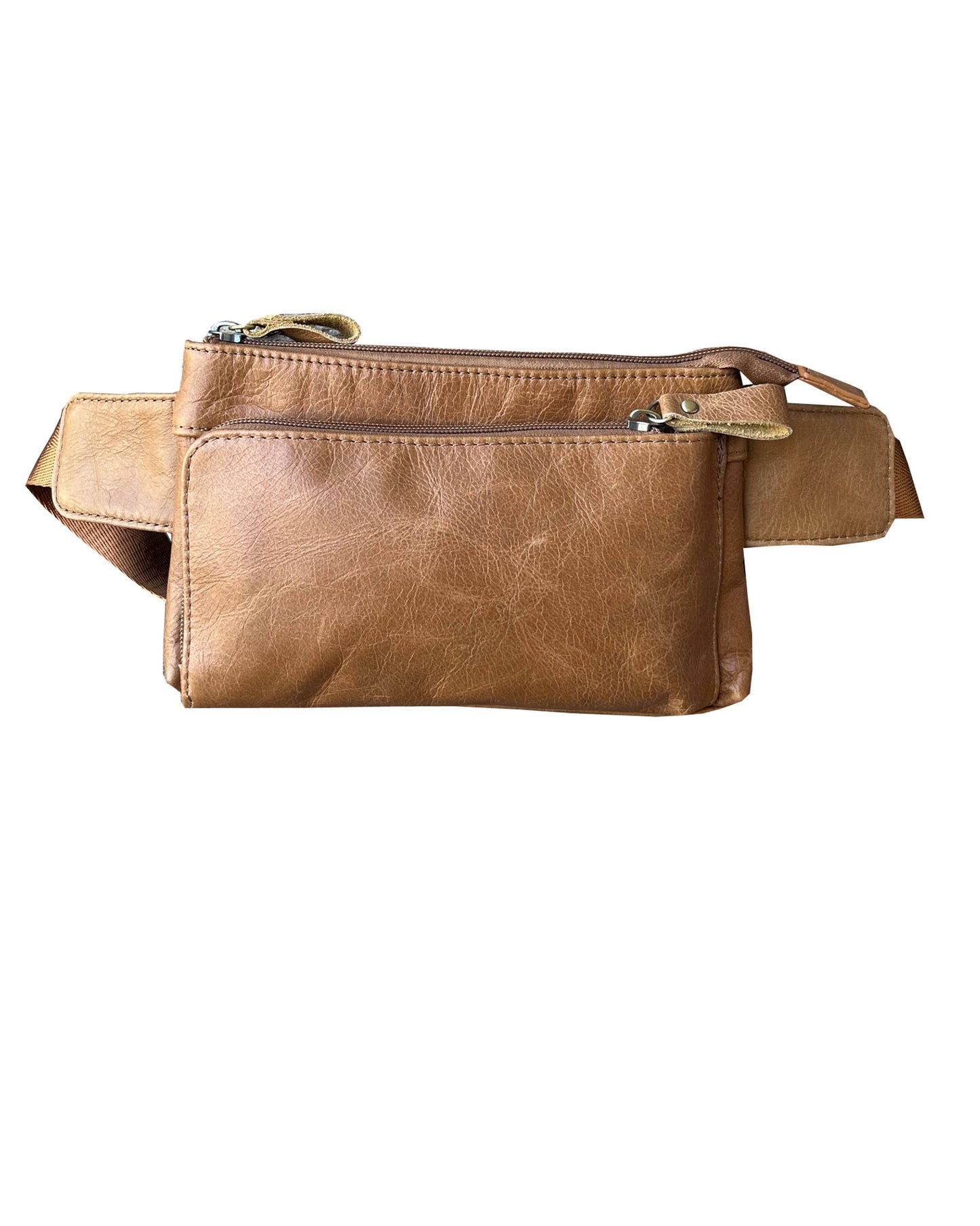 Genuine Leather Sling Belt Bag