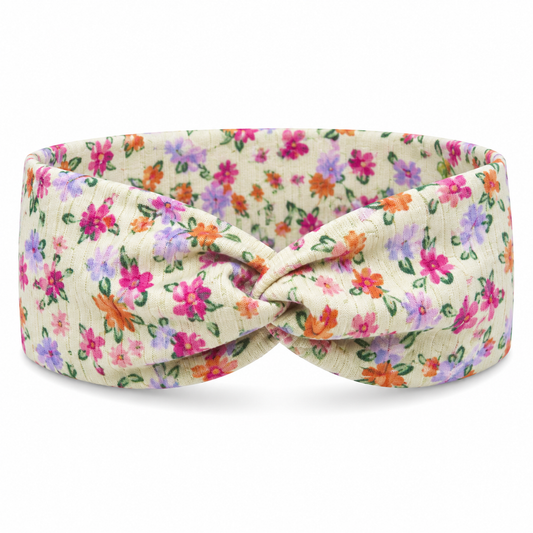 Bright Bloom Twist Headband