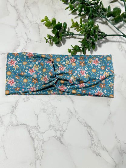 Sunshine Bloom Twist Headband