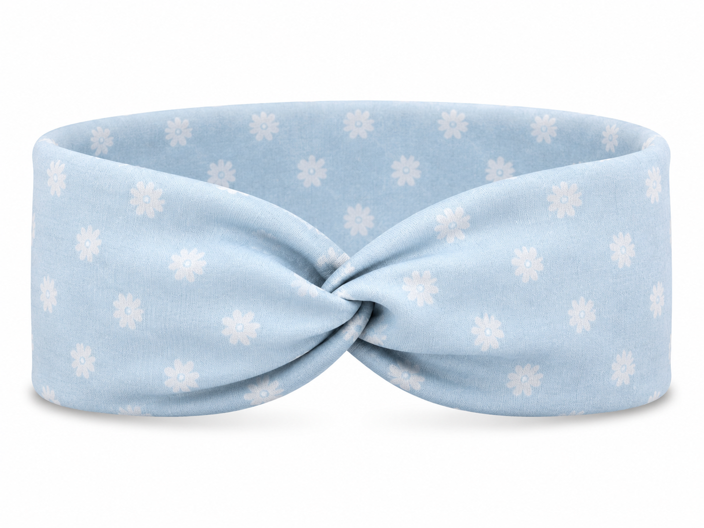 Sky Blossom Twist Headband