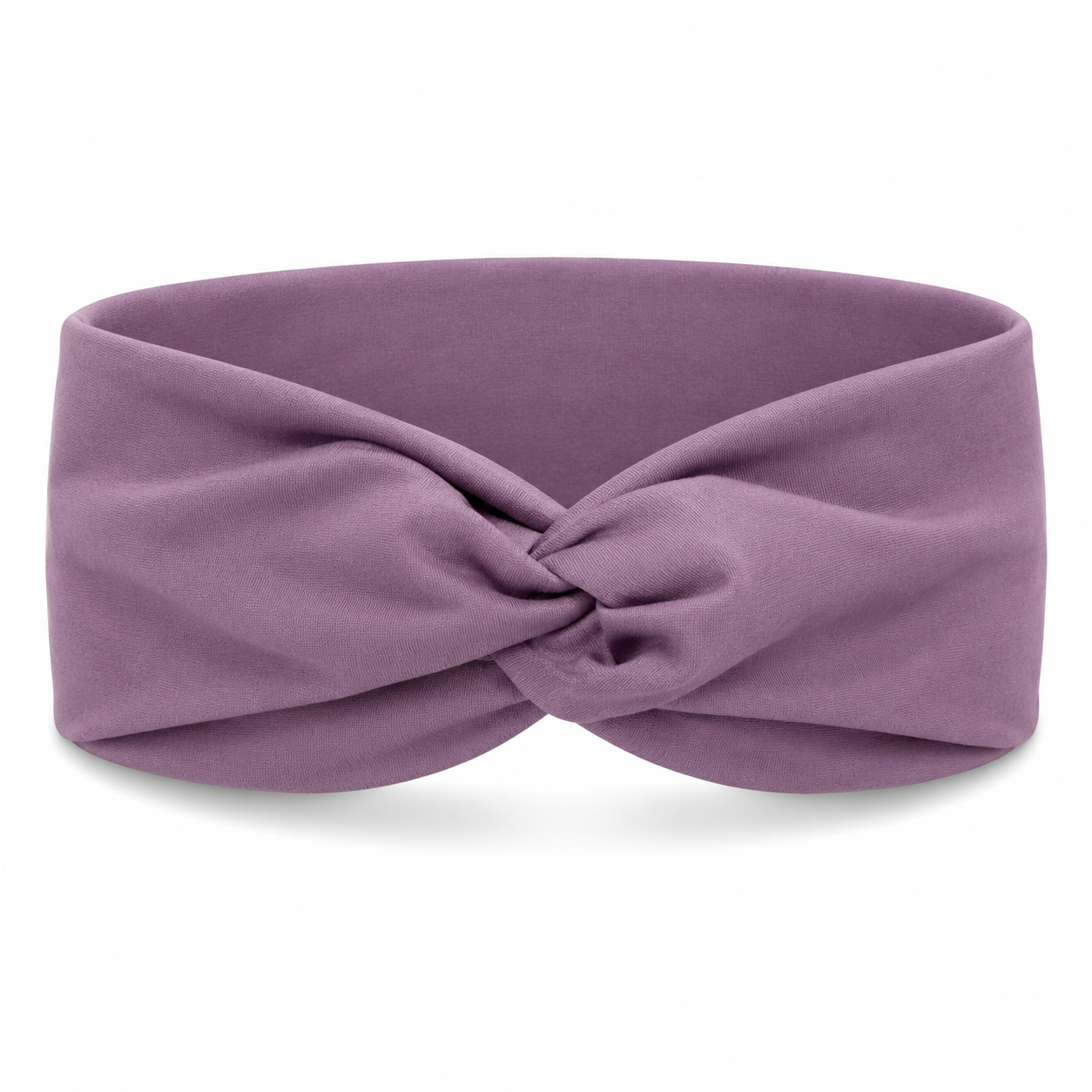Solid Twist Headband - Purple Vintage