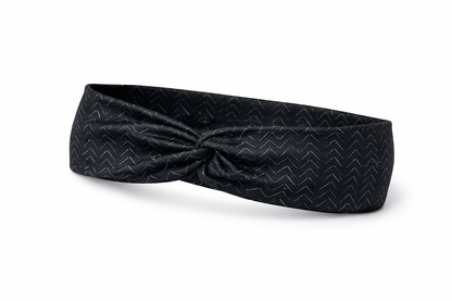 Arrows on Black Twist headband