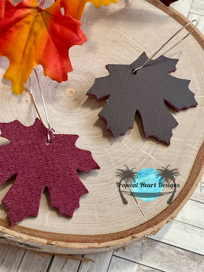 Maple Leaf Earrings