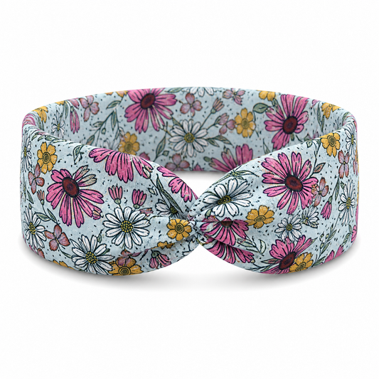 Blooming Daisy Twist Headband