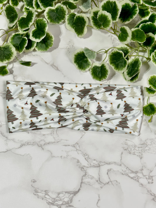 Stunning Christmas Tree Twist Headband