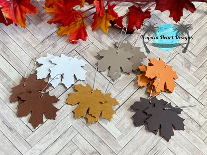 Maple Leaf Earrings