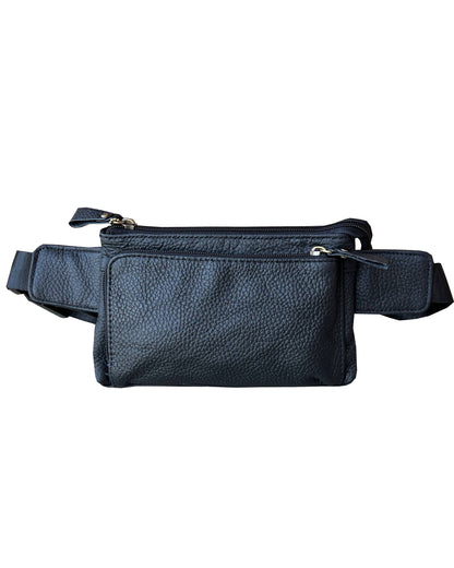 Genuine Leather Sling Belt Bag