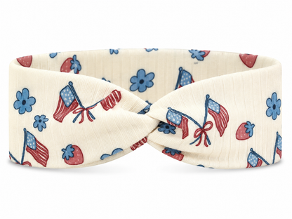 Stars, Stripes, and Sweet Summer Twist Headband