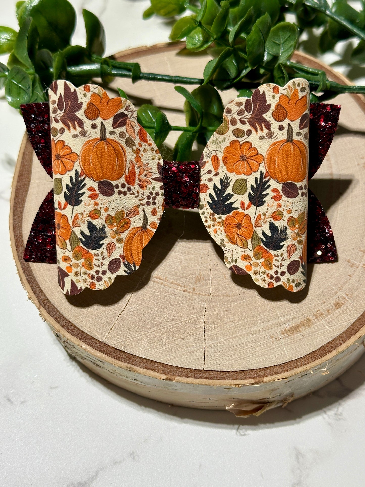 Pumpkin Patch Hairbow