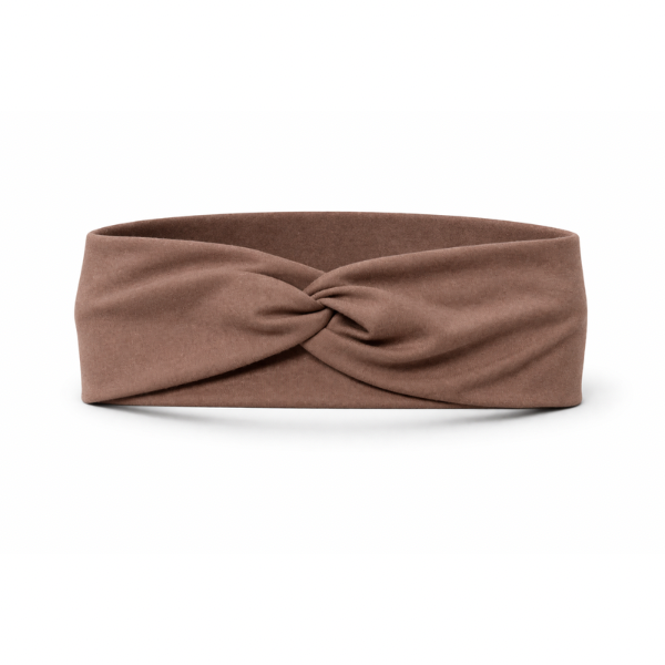 Solid Brown Twist Headband