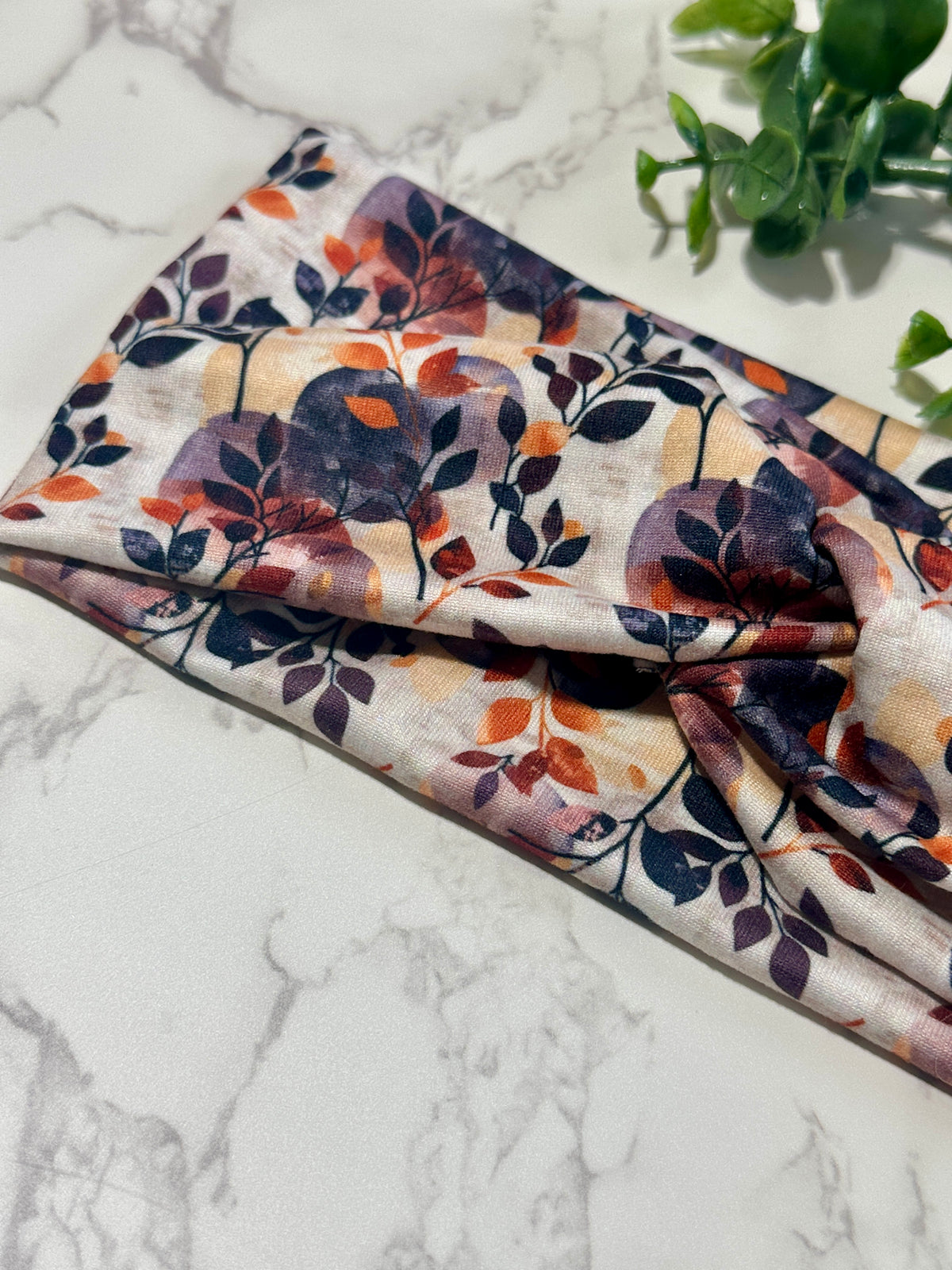 Fall Foliage Twist Headband