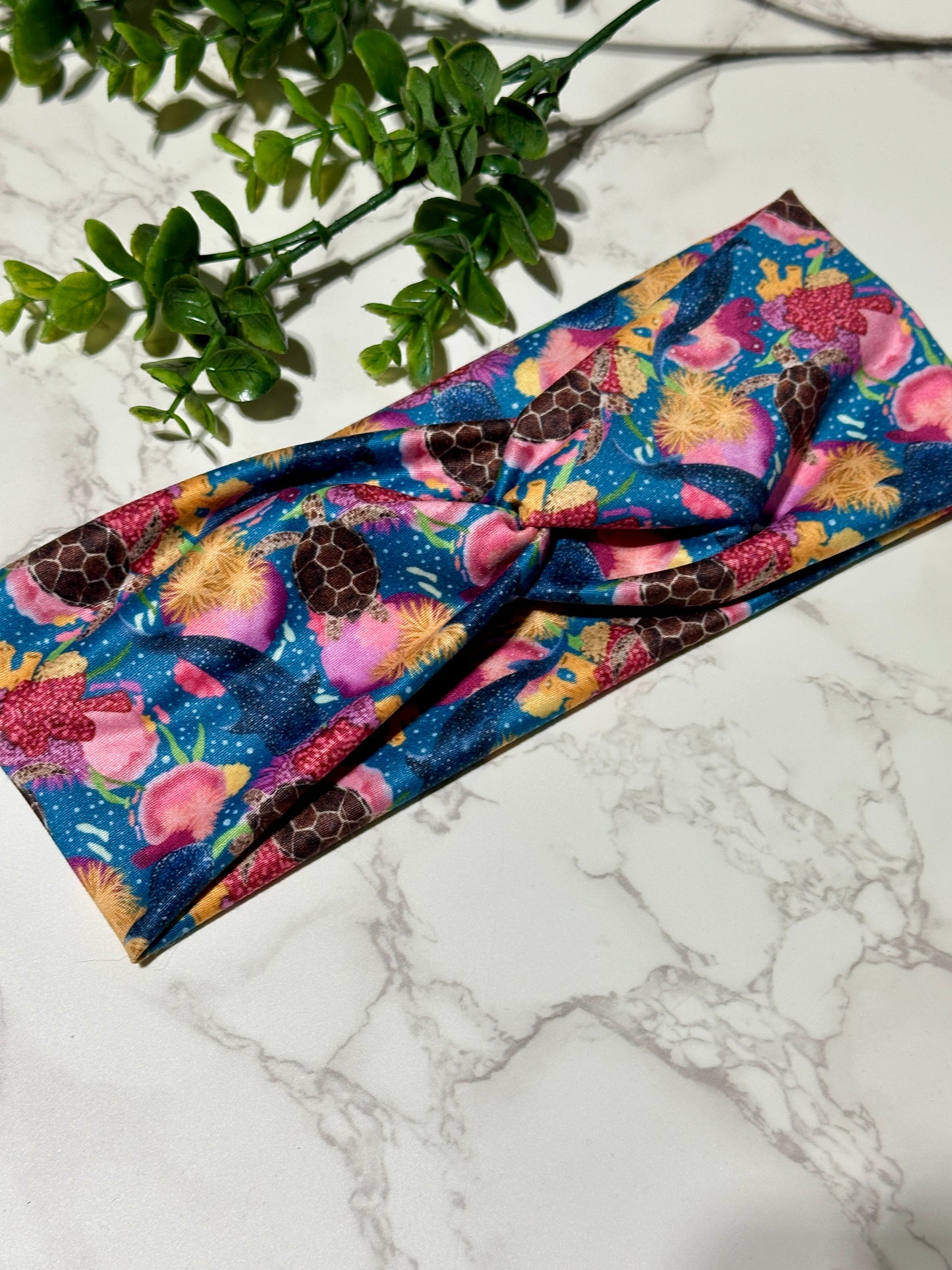Under Sea/Turtle Twist Headband