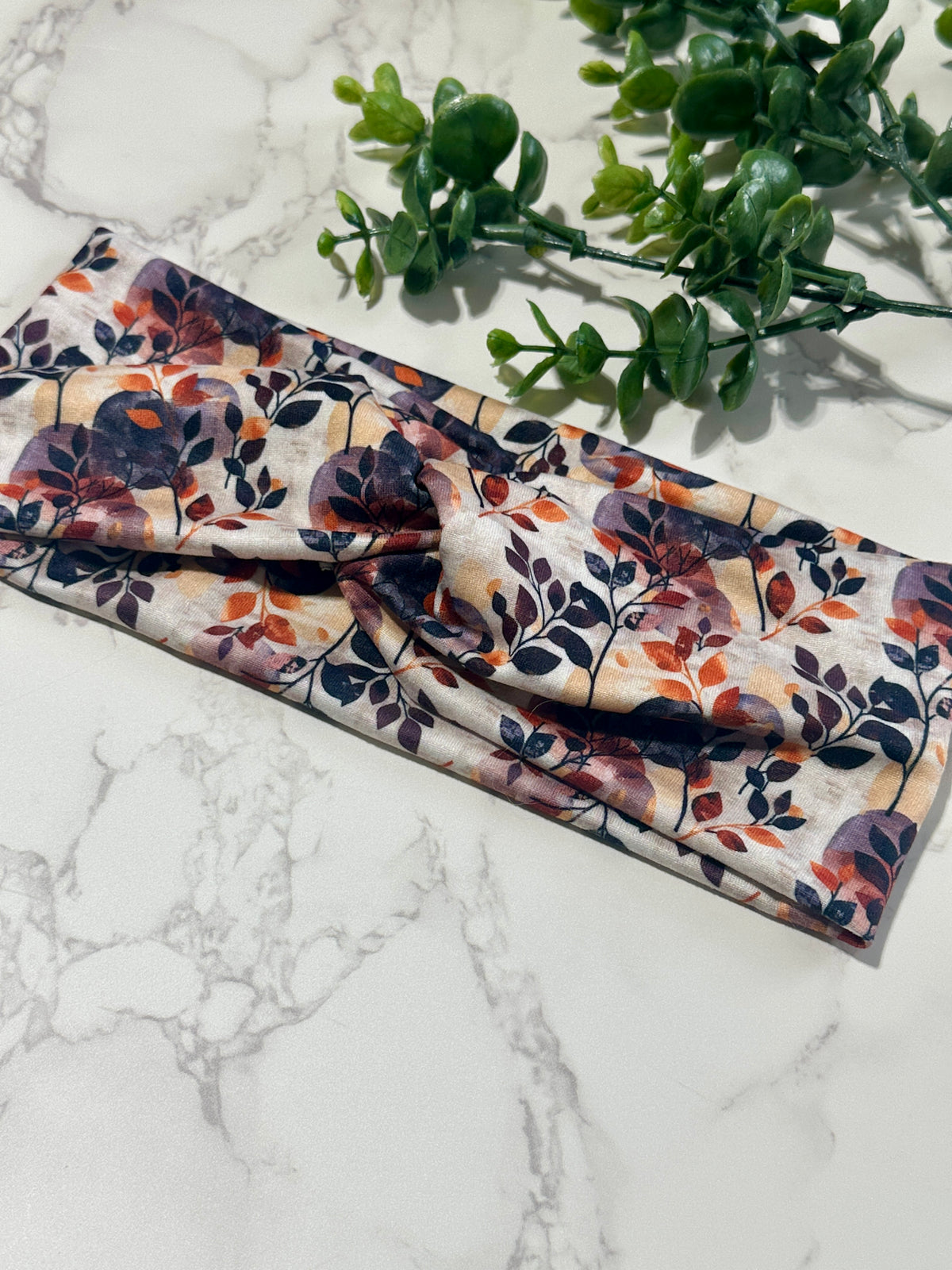 Fall Foliage Twist Headband