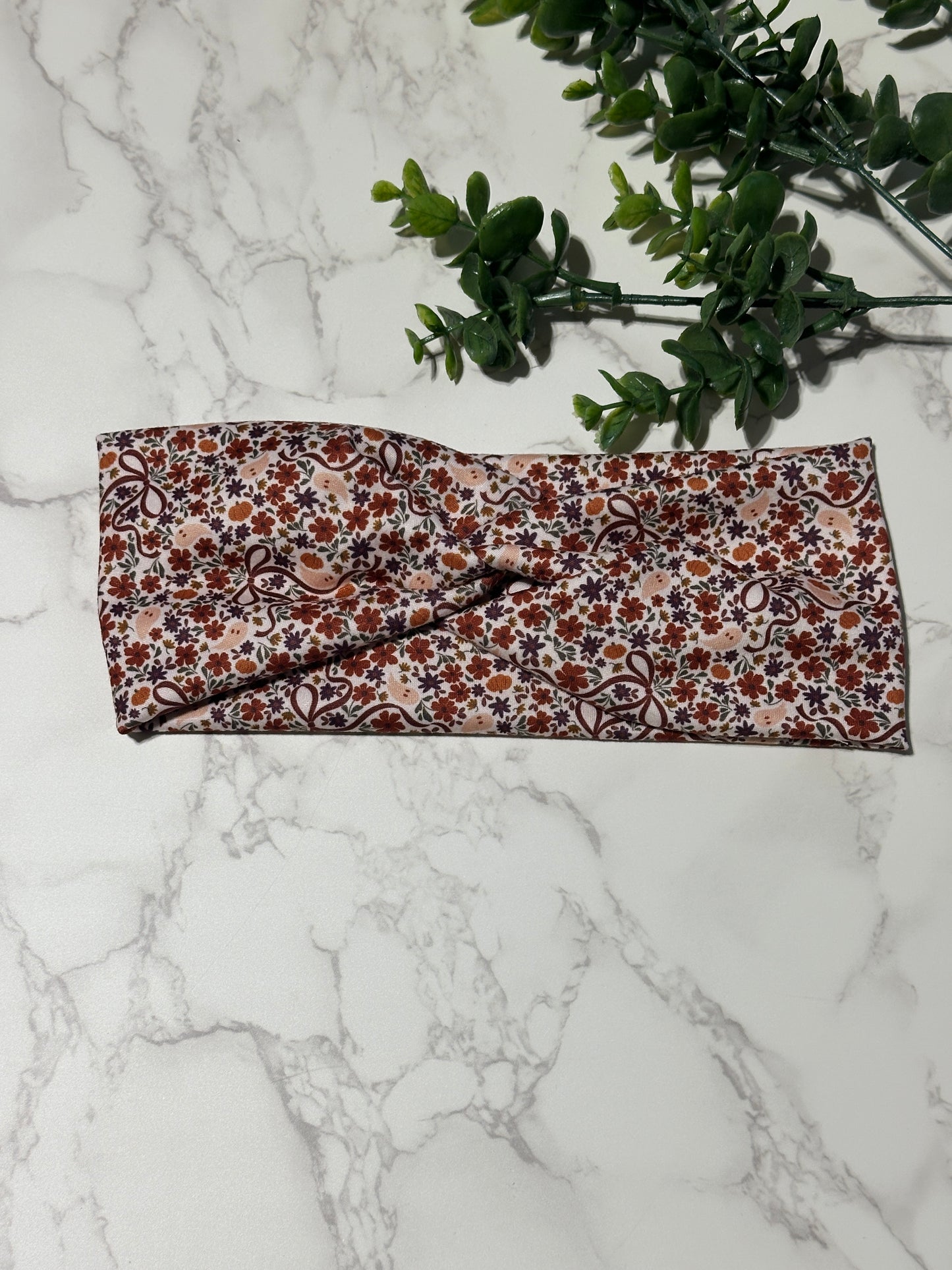 Little Ghosties/Fall Twist Headband