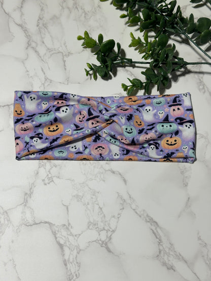 Pastel Halloween Twist Headband