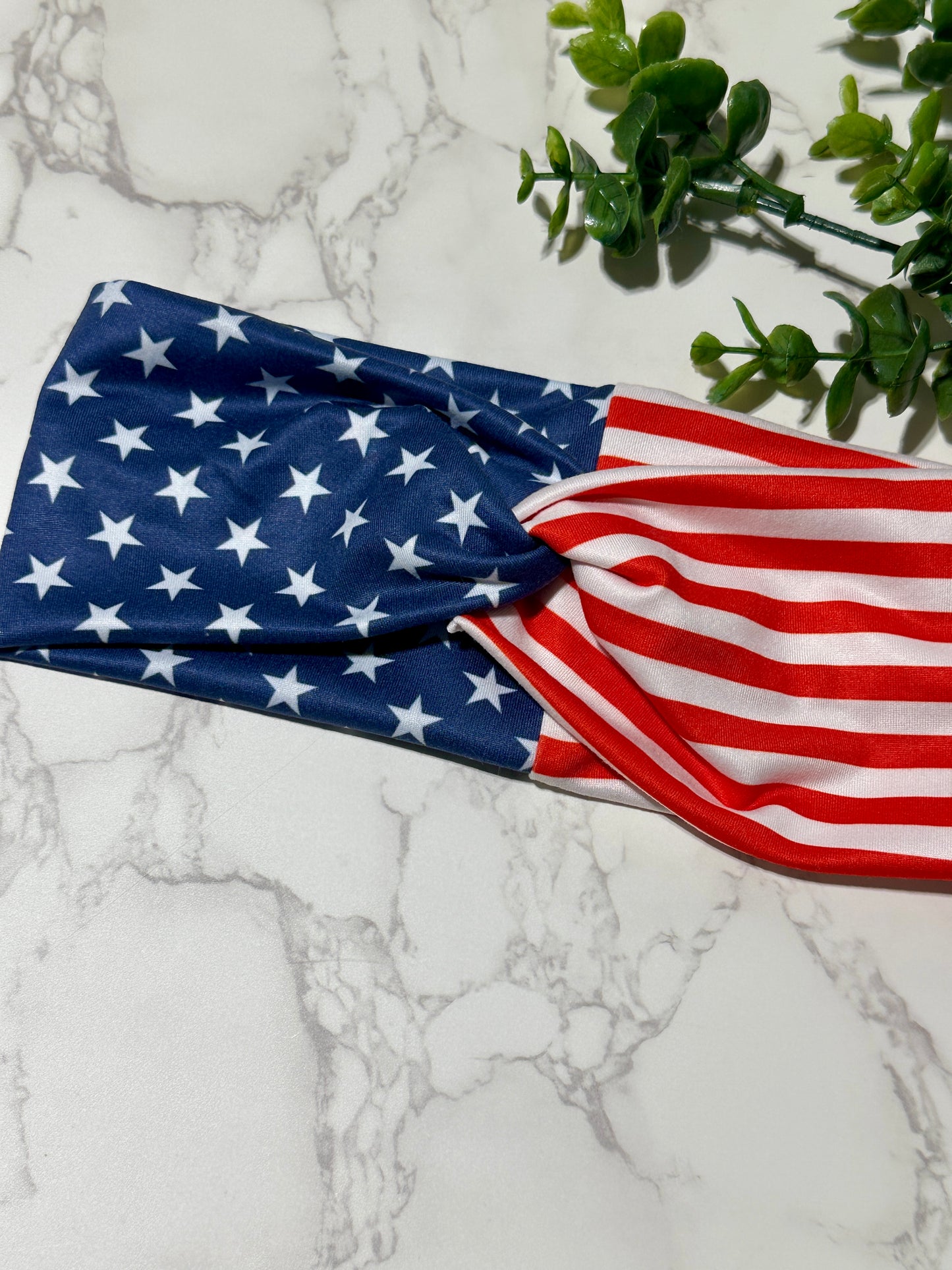 Stars and Stripes Twist Headband