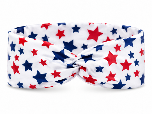 Patriotic Starburst Twist Headband