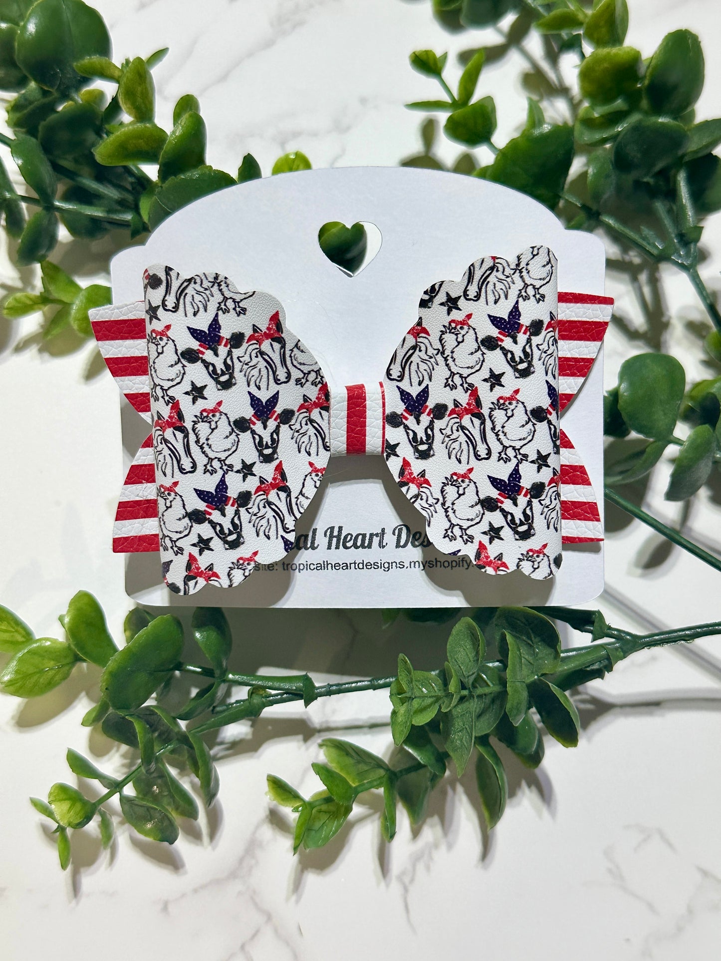 Cows with Bows Hairbow