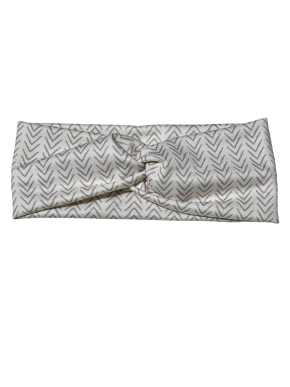 Muted Purple Chevron Twist Headband