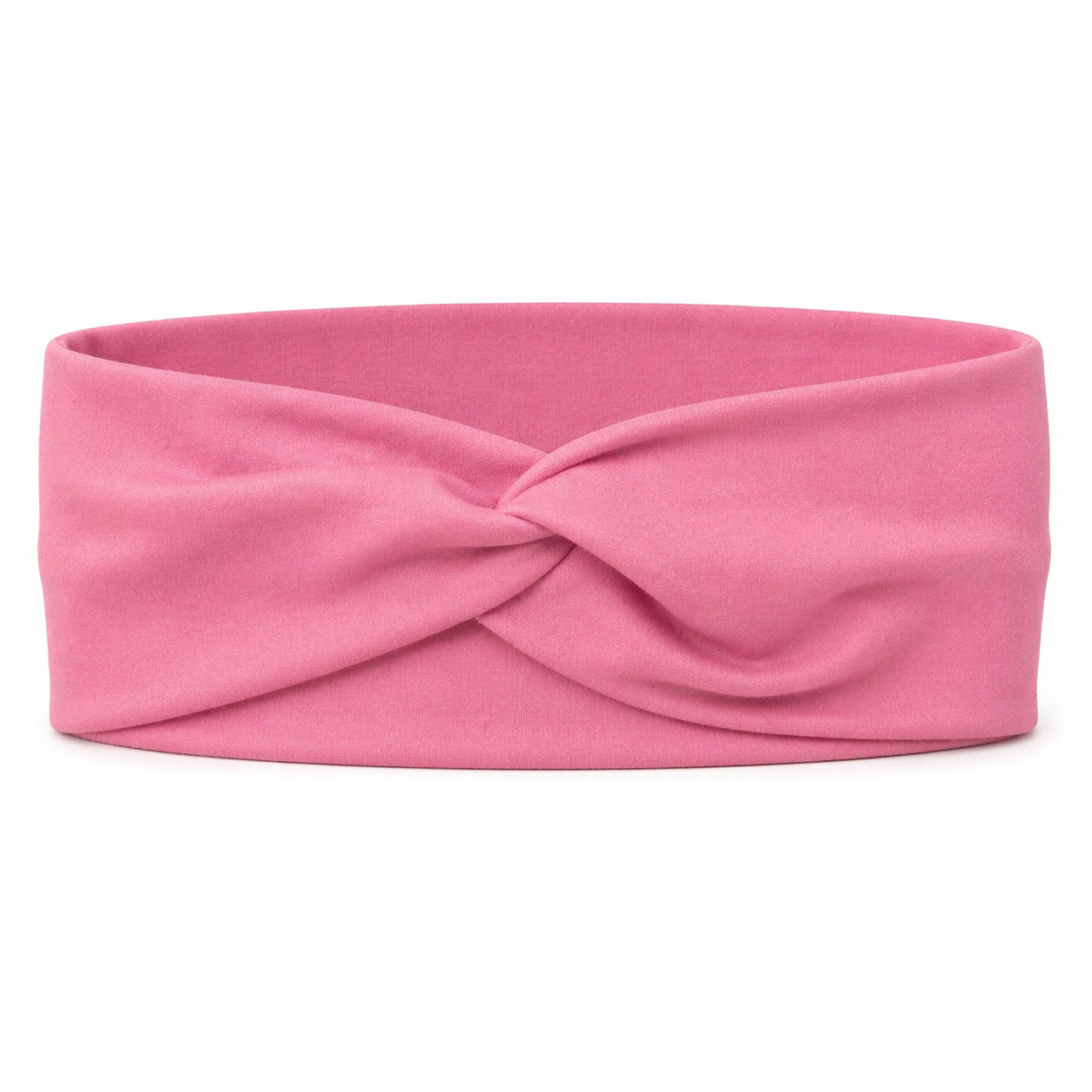 Solid Pink Twist Headband