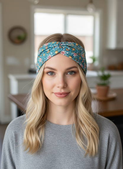 Sunshine Bloom Twist Headband