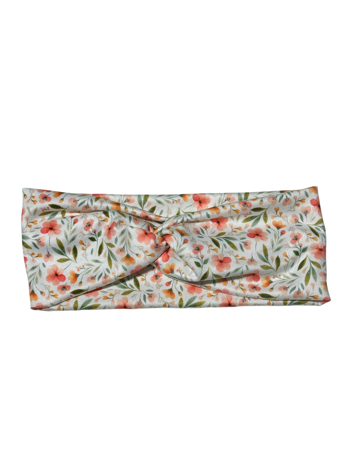 Romantic Spring Floral Twist Headband