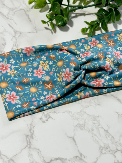 Sunshine Bloom Twist Headband