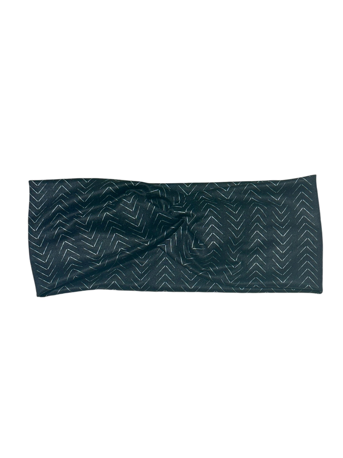 Arrows on Black Twist headband