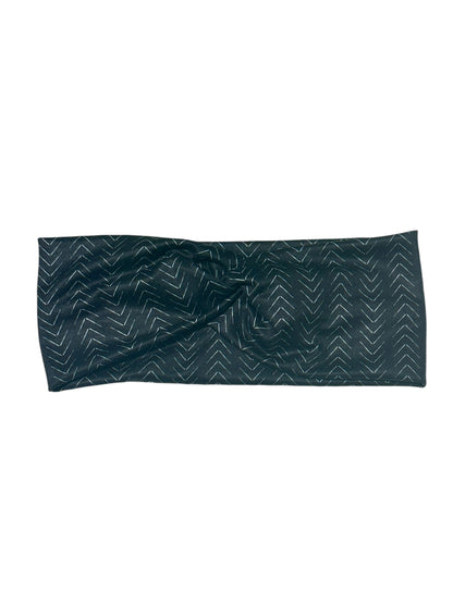 Arrows on Black Twist headband