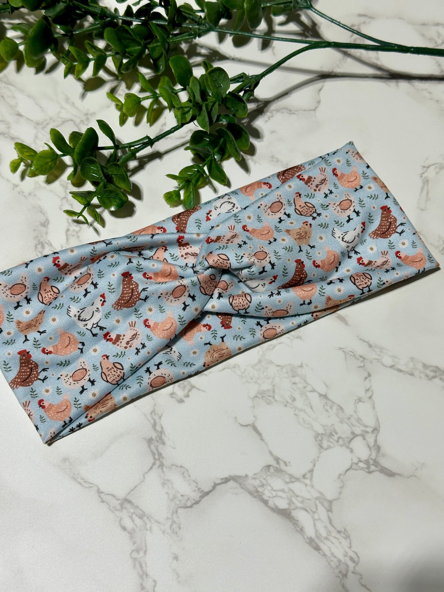 Chickens Twist Headband