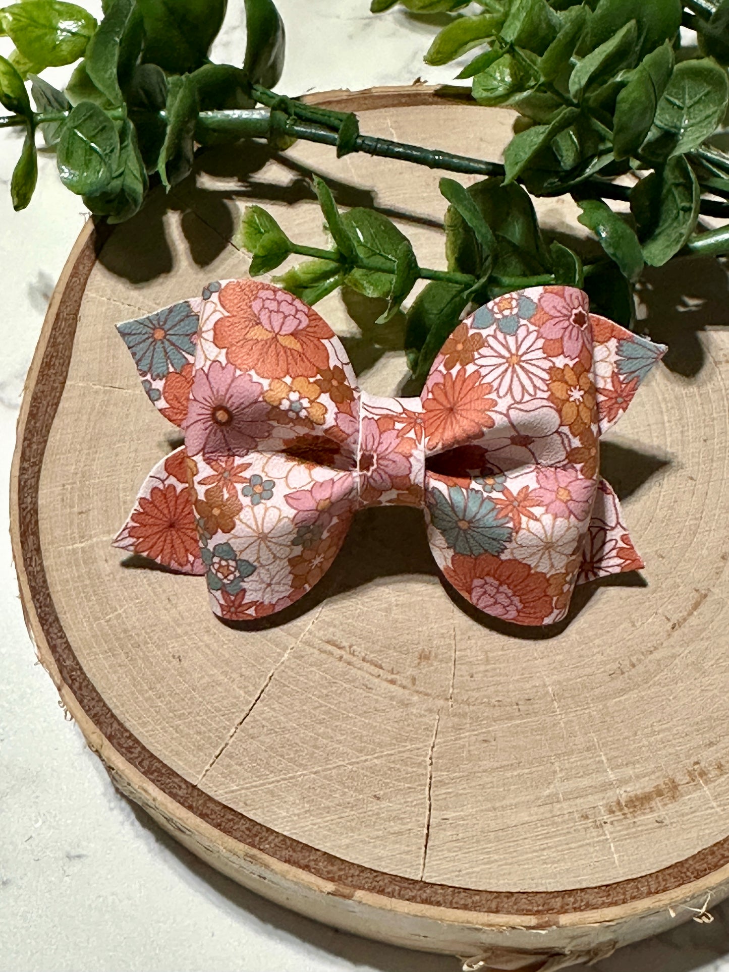 Fall Boho Collection - 3” Pinched Hairbow