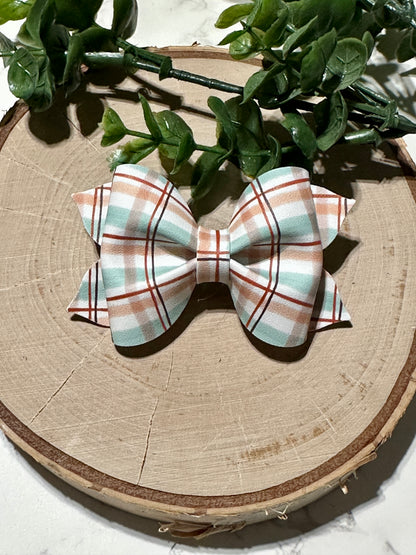 Fall Boho Collection - 3” Pinched Hairbow