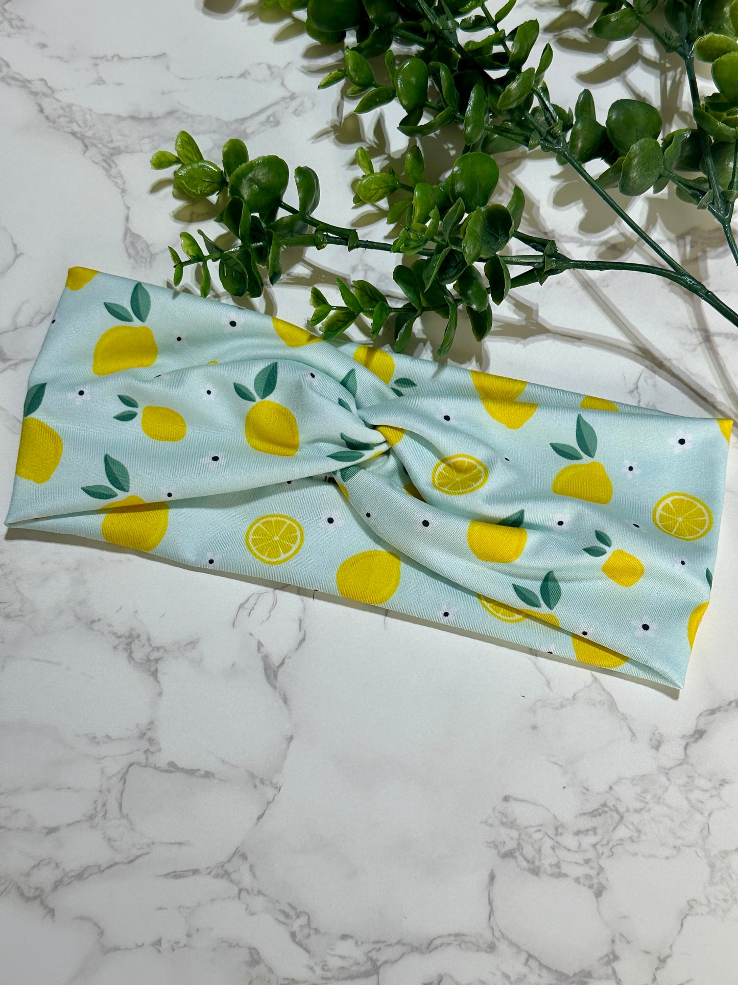 Lemon Squeeze Twist Headband
