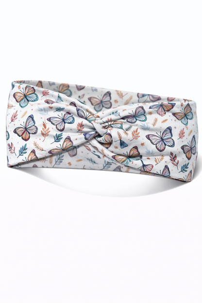 Beautiful Boho Butterflies Twist Headband
