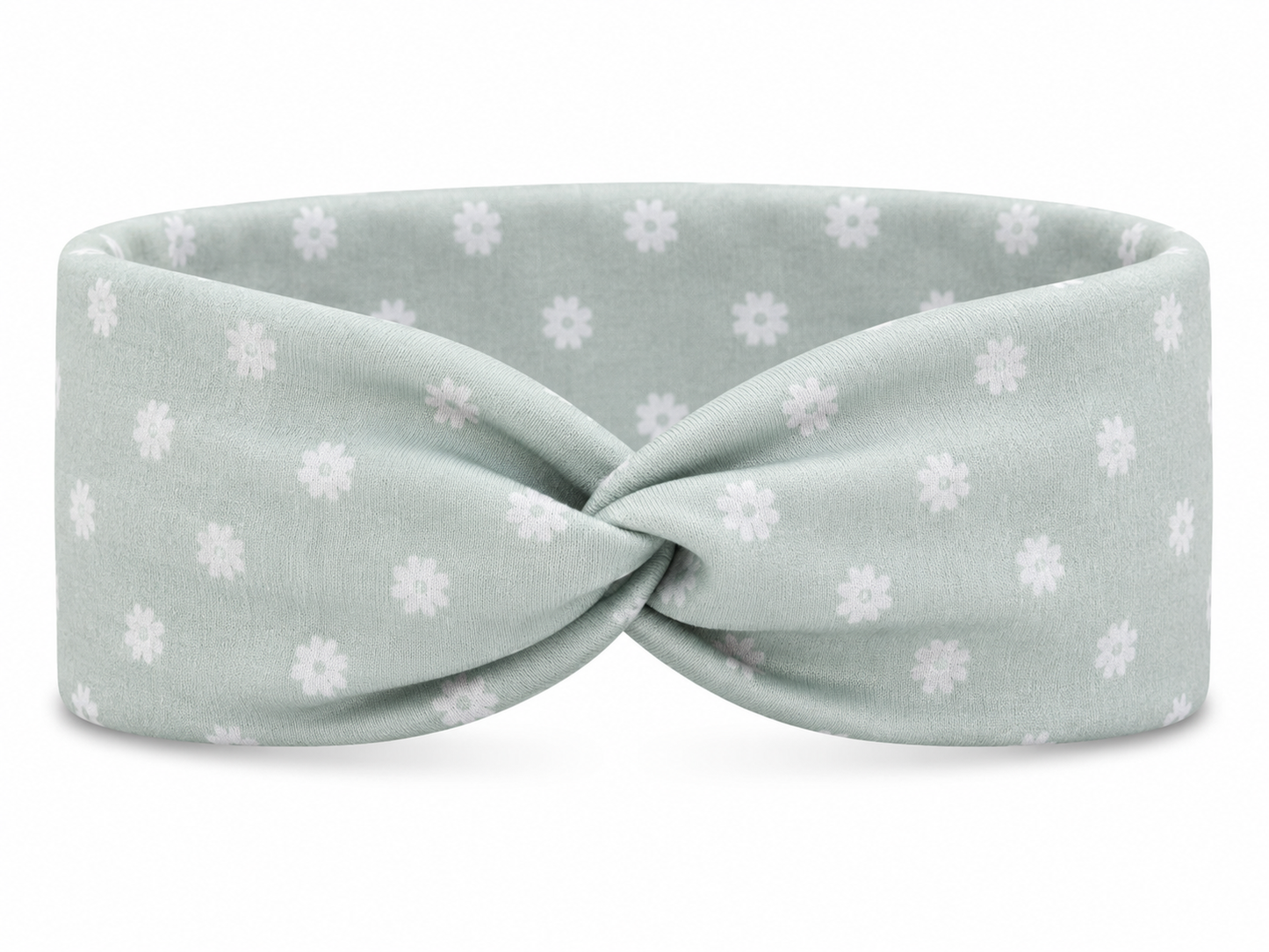 Sage Bloom Twist Headband