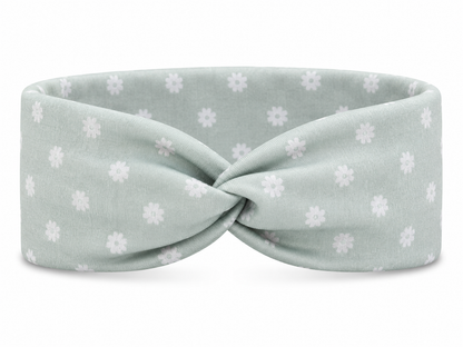 Sage Bloom Twist Headband
