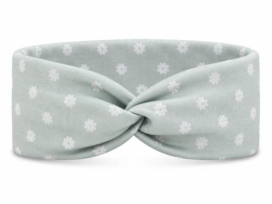 Sage Bloom Twist Headband