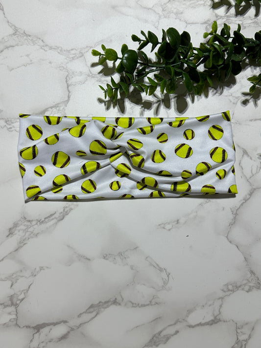 Softballs Twist Headband