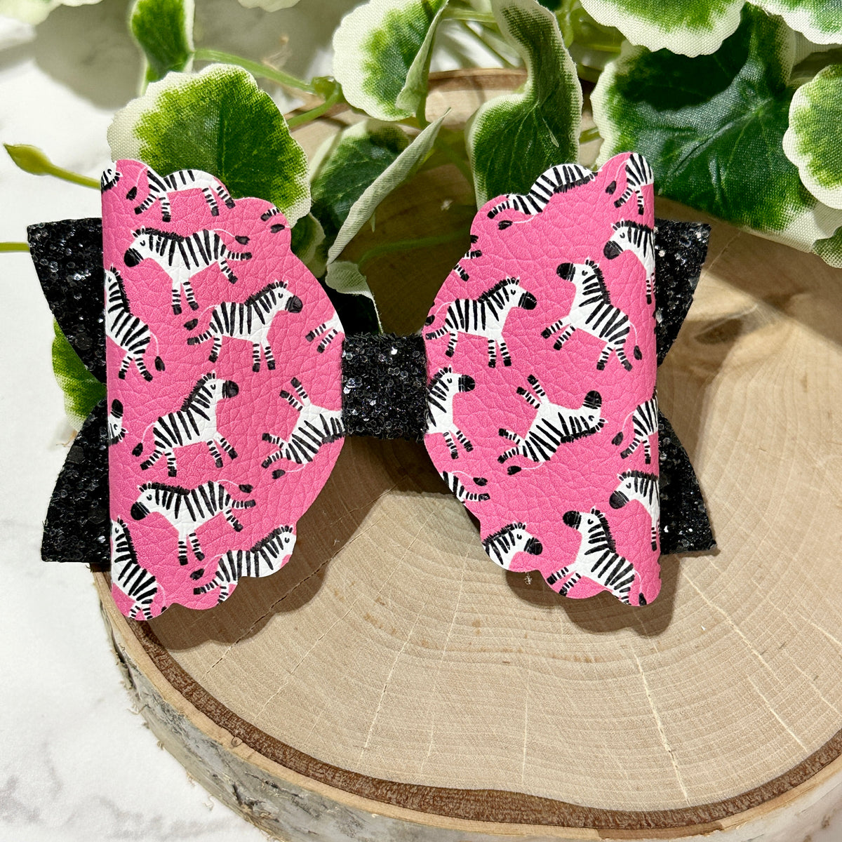 Zebra Hairbow
