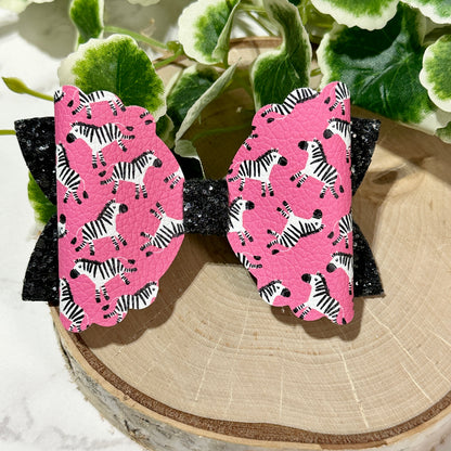 Zebra Hairbow
