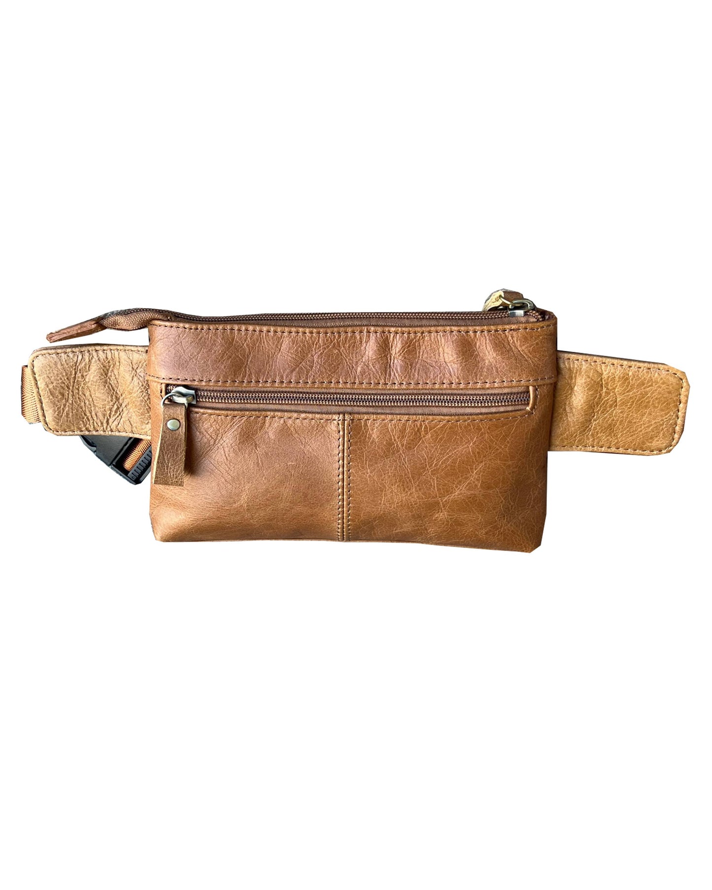 Genuine Leather Sling Belt Bag