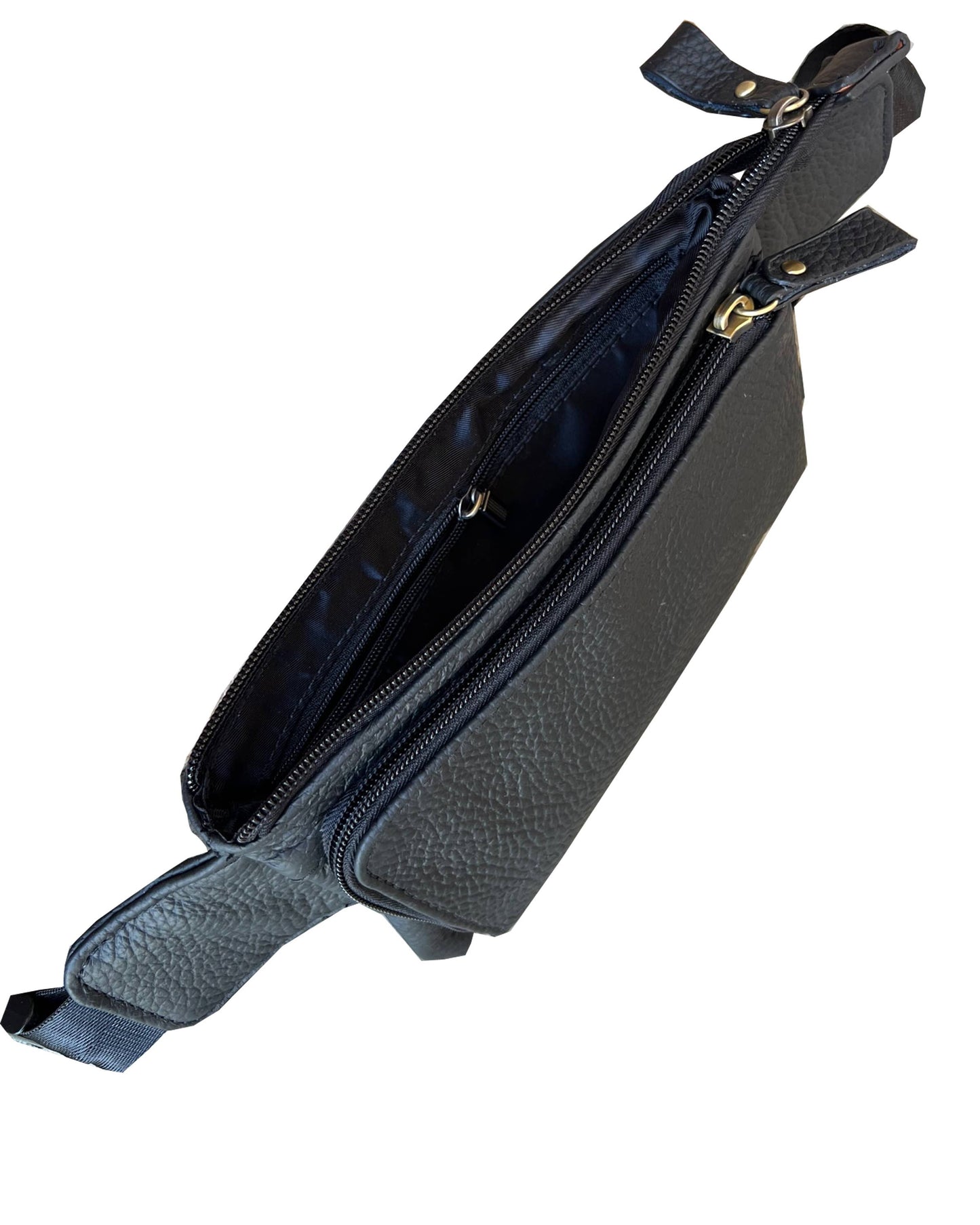Genuine Leather Sling Belt Bag