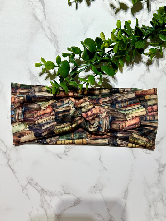 Books Galore Twist Headband
