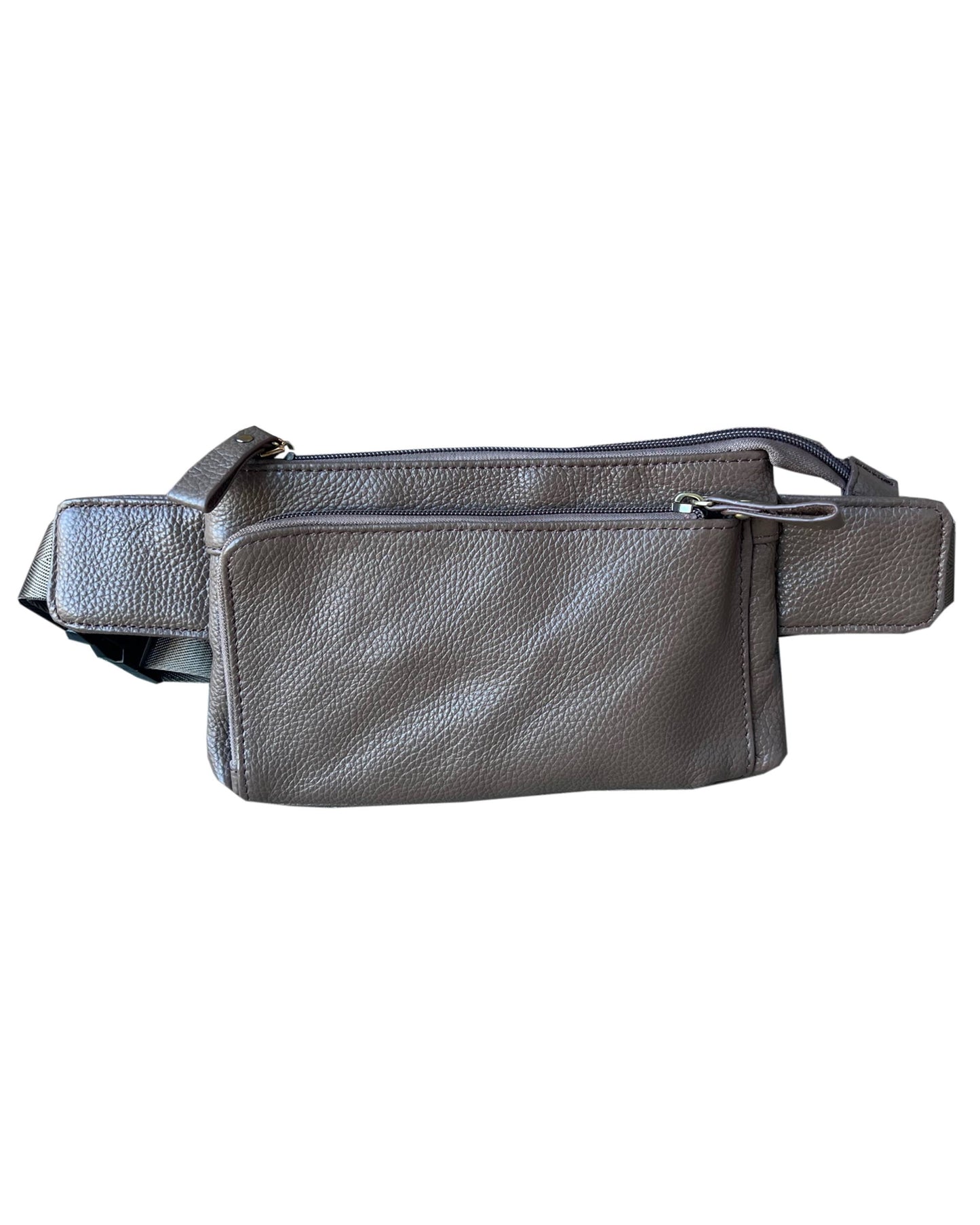 Genuine Leather Sling Belt Bag