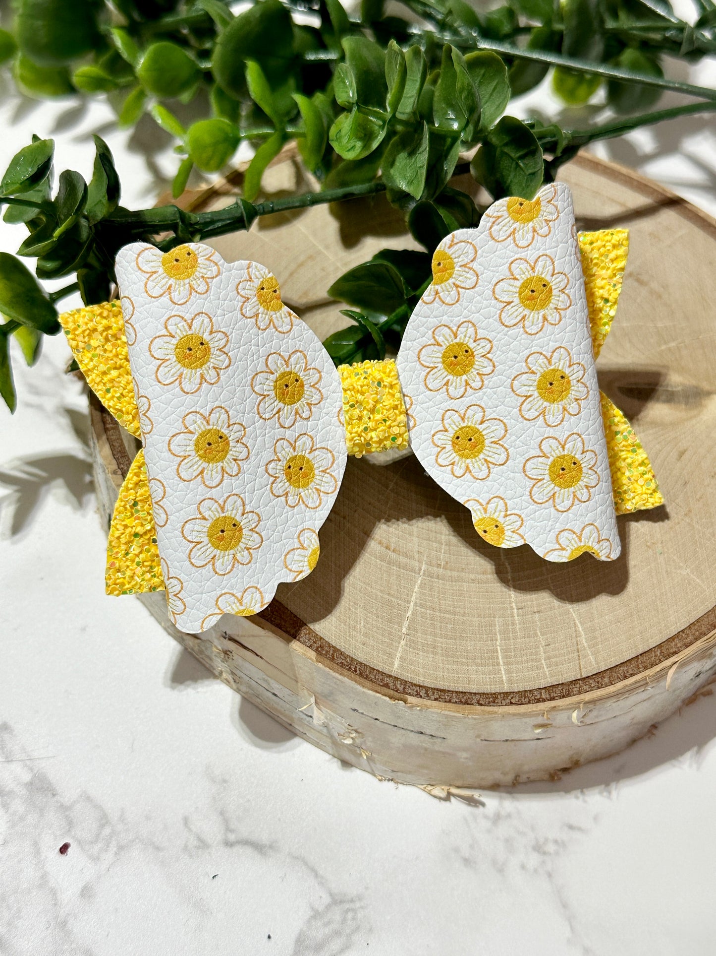 Happy Flowers Hairbow