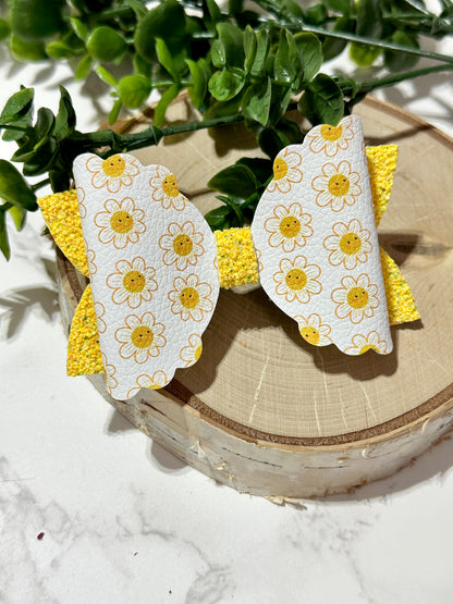 Happy Flowers Hairbow